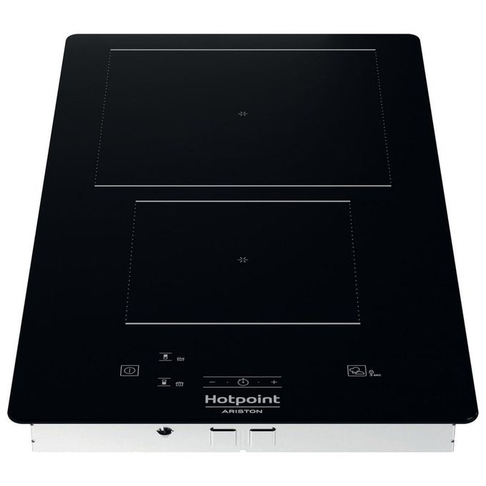 Hotpoint HQ 0930S NE Piano Cottura ad Induzione 2 Zone Comandi centrali a sfioramento 9 Livelli di potenza MyMenu 29 cm Nero