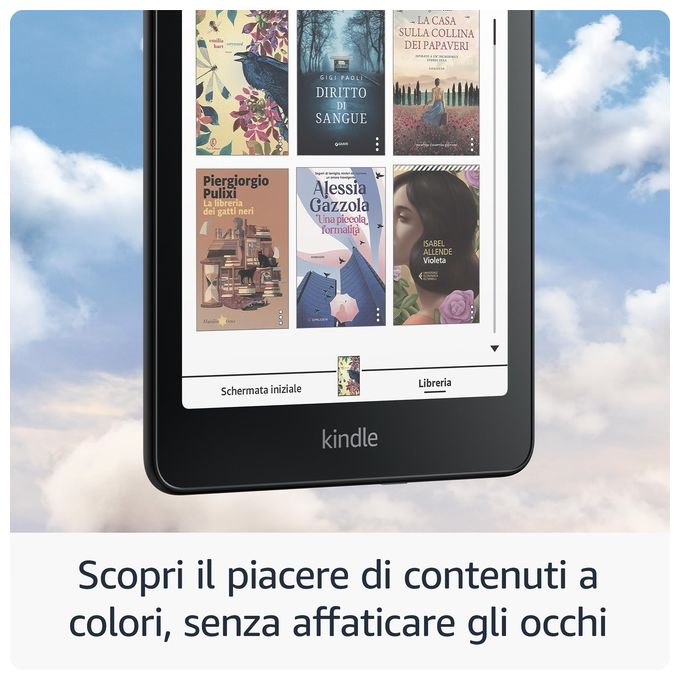 Amazon Kindle Colorsoft Signature Edition 32Gb Con schermo a colori 7'', luminosita' frontale a regolazione automatica, ricarica wireless e lunga durata della batteria