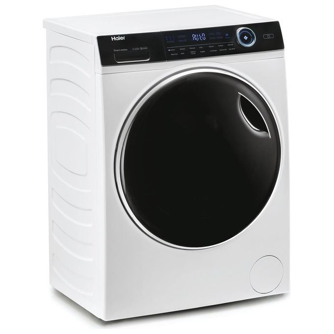 Haier HW80-B14979 I-Pro Series 7 Lavatrice Slim Frontale 8 Kg 1400 rpm Classe A Direct Motion Vapore (85x59.5x46 cm) colore Bianco