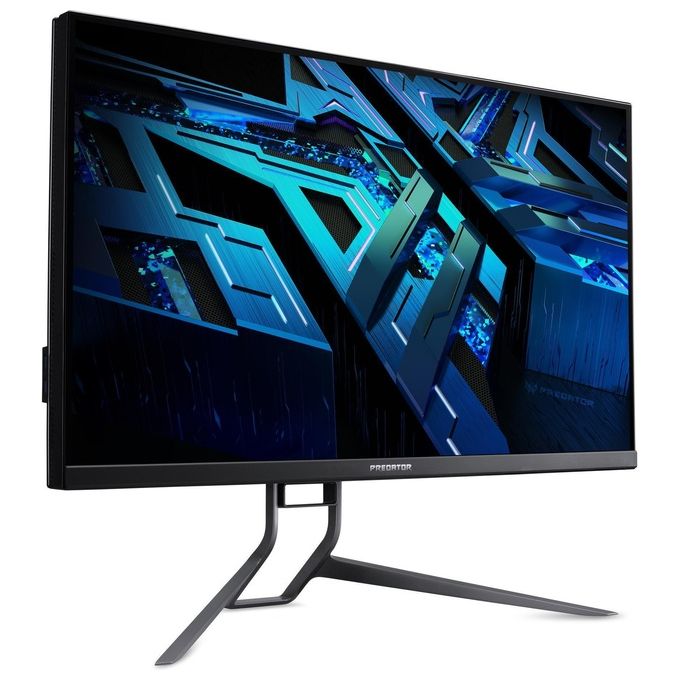 ACER Monitor Gaming Predator XB323KRVbmiiiiphuzx 32'' Flat 16:9 IPS Panel   Risoluzione 3840x2160 Frequenza 160Hz Tempo di Risposta 1ms-0.7ms (GTG Min.)  Input :4xHDMI(2.1) + 1xDP(1.4) + 1xType-C(90W) + Audio out + USB3.0x4+USB-B(2up 4down)  Speaker