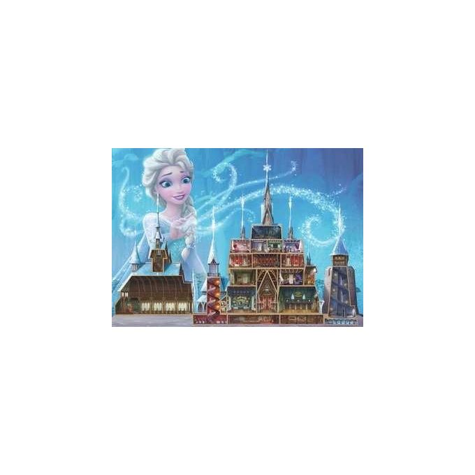 Ravensburger Puzzle 1000 Pezzi Disney Frozen Elsa Castle Collection