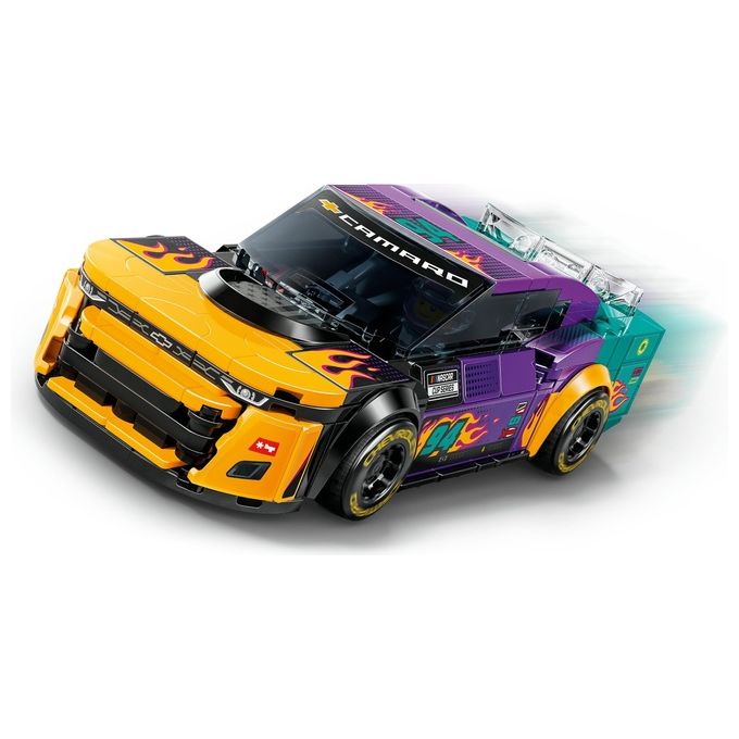 Lego 76935 Speed Champions Set Costruzione NASCAR Next Gen Chevrolet Camaro ZL1 328 Pezzi