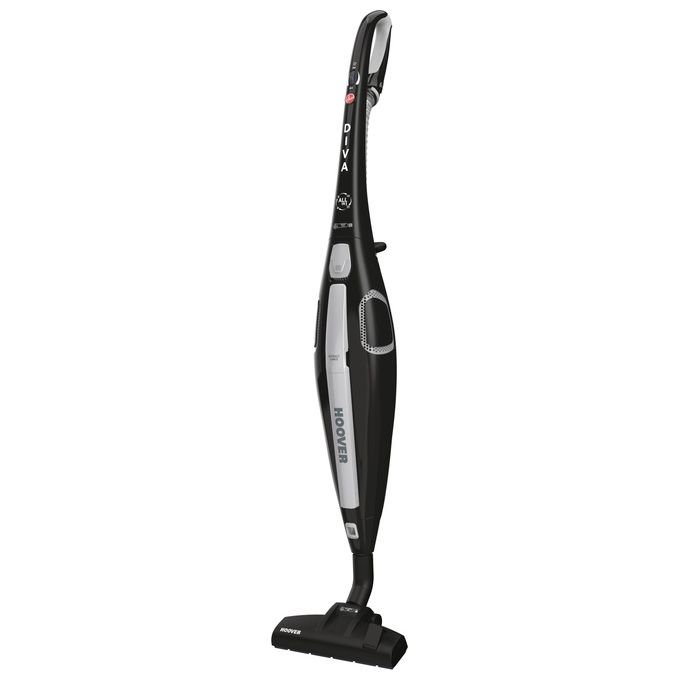 Hoover DV 16 011 Diva Scopa Elettrica con Filo con Sacco Tutto in 1 Potenza 750 W Nero