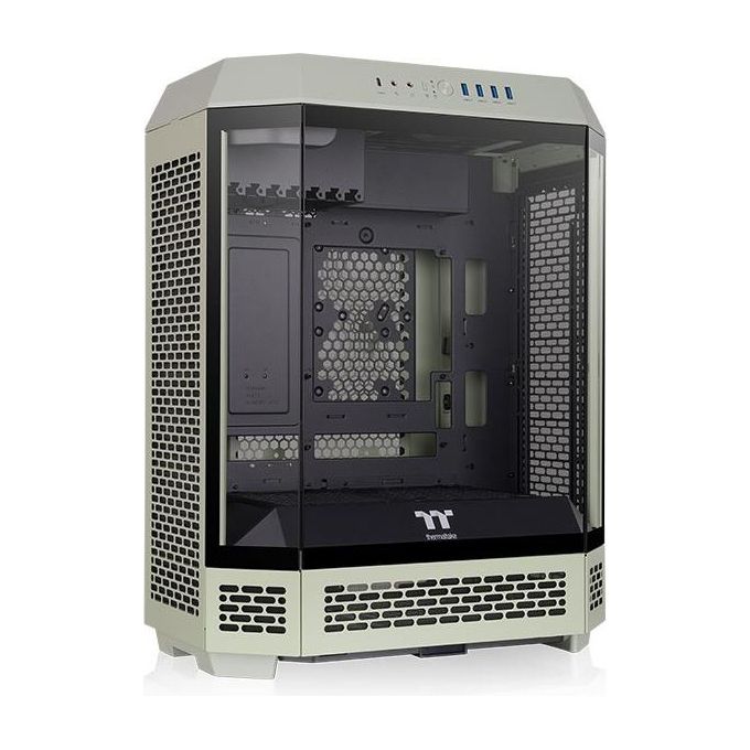 Thermaltake The Tower 600 Mid Tower Chassis Hidden Connector Verde