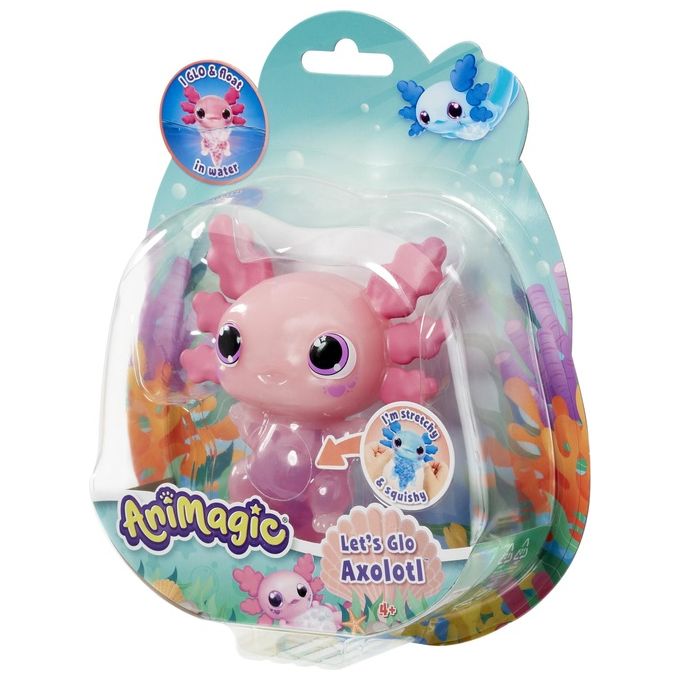 Goliath Personaggio Animagic Lets Glo Axolotl