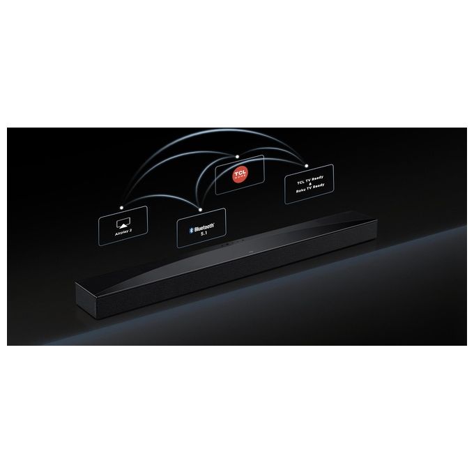 TCL Q Soundbar Q75H 5.1.2 Canali Dolby Atmos con Subwoofer Integrato 780W