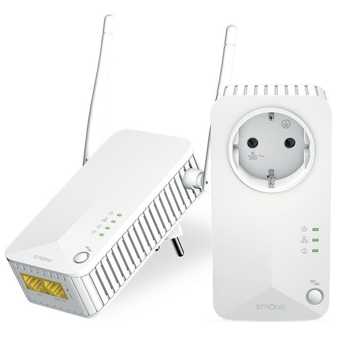 Strong POWERLWF600DUOEUV2 Powerline Wi-Fi 600 Kit 2x