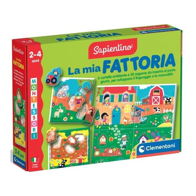 Clementoni Sapientino Montessori La mia Fattoria