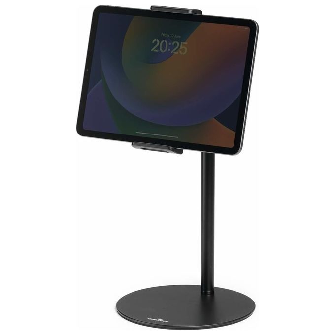 Durable Supporto per Tablet TWIST COMBI da 4.7 a 13 Pollici Nero