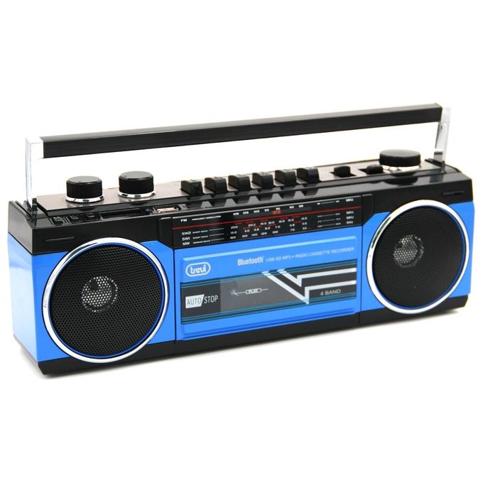 TREVI  RADIO REGISTRATORE BLUETOOTH  BLU