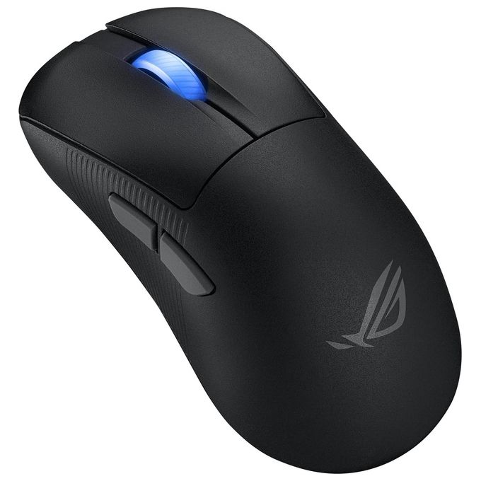 ASUS ROG Keris II Ace Wireless AimPoint Black Mouse Mano Destra RF Wireless  Bluetooth  USB Type-A Ottico 42000 DPI