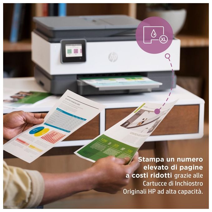 [ComeNuovo] HP Stampante multifunzione OfficeJet Pro 8022e Risoluzione 4800 x 1200 DPI A4 Wi-Fi