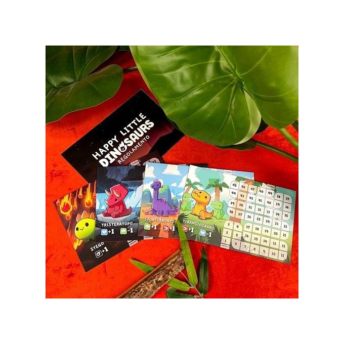 Asmodee Happy Little Dinosaurs Gioco da Tavolo Edizione Italiana