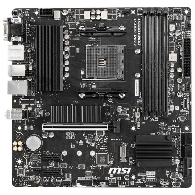 MSI  B550M PRO-VDH Presa Am4 Micro Atx Amd B550