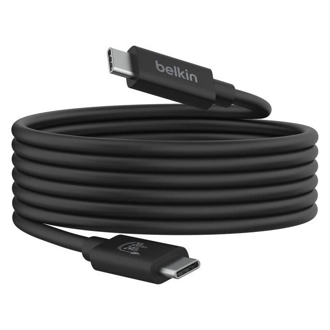 Belkin Connect Cavo USB4 Cavo di Alimentazione da 2 Metri Cavo USB-C-USB-C con Power Delivery da 240W