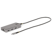 StarTech.com Adattatore Multiporta USB-C Docking Station USB Type-C 2x 4K30Hz  HDMI e DisplayPort 4K 60Hz Hub USB a 3 Porte 10Gbps