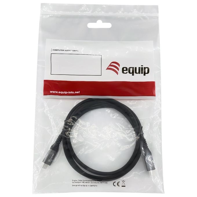 Equip Cavo Usb Usb4 Gen 3x2 2mt Usb C Nero