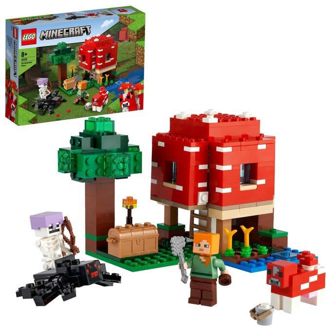 LEGO Minecraft La Casa dei Funghi