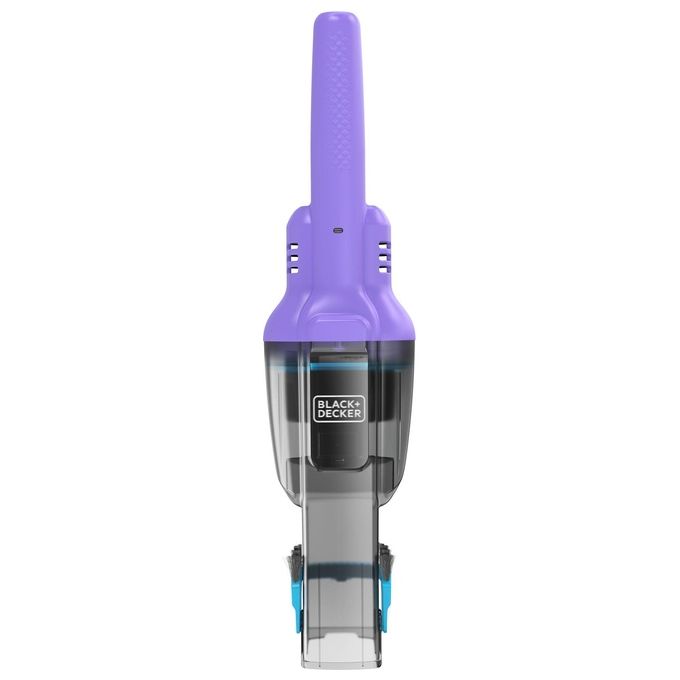 Black+Decker Mini Aspirapolvere Viola e Azzurro