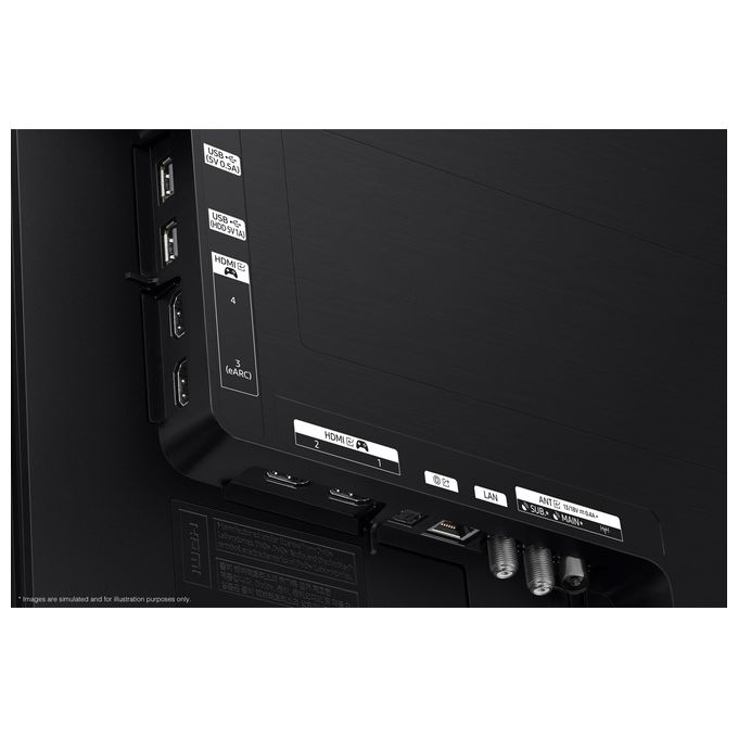 Samsung QE83S90DAEXZT Tv Oled 4k 83'' Smart Tv Wi-fi Graphite Black 2024 Processore Nq4 Ai Gen2 Self-Illuminating Pixels Laser Slim Design Dolby Atmos