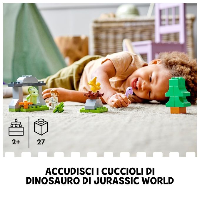 LEGO Jurassic World l'Asilo Nido dei Dinosauri