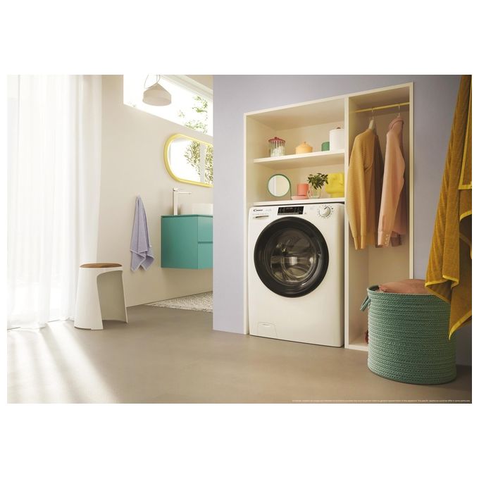 Candy Smart Pro CSOW44644TWMB6-S Lavasciuga Libera installazione 6-4 Kg 1400 giri Bianco E