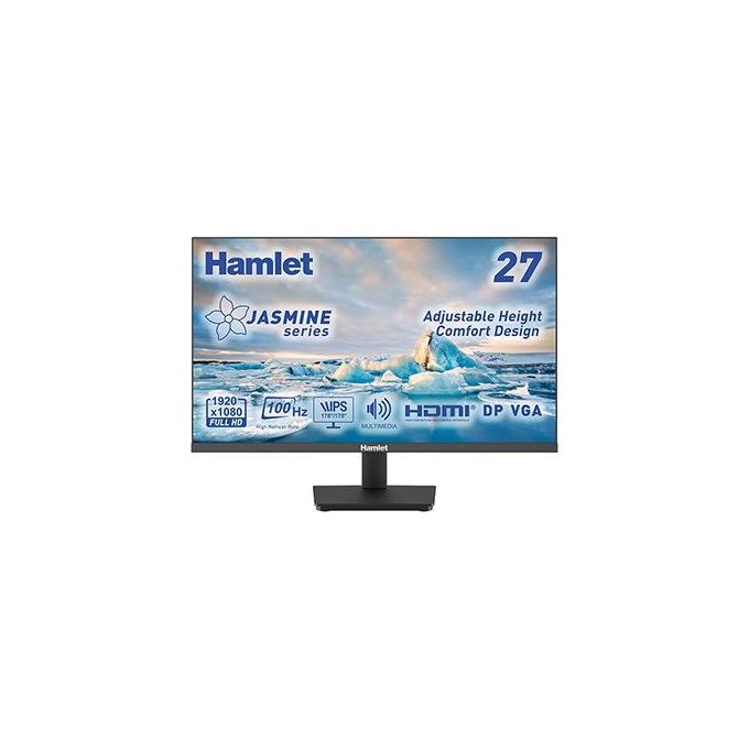 Hamlet HM27JF-VDR LED Display 27'' 1920x1080 Pixel Full HD Nero
