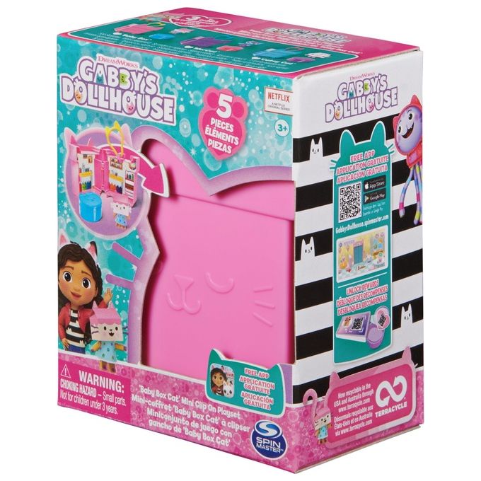 Spin Master Playset Gabbys Dollhouse Playset Mini Playset Clip On