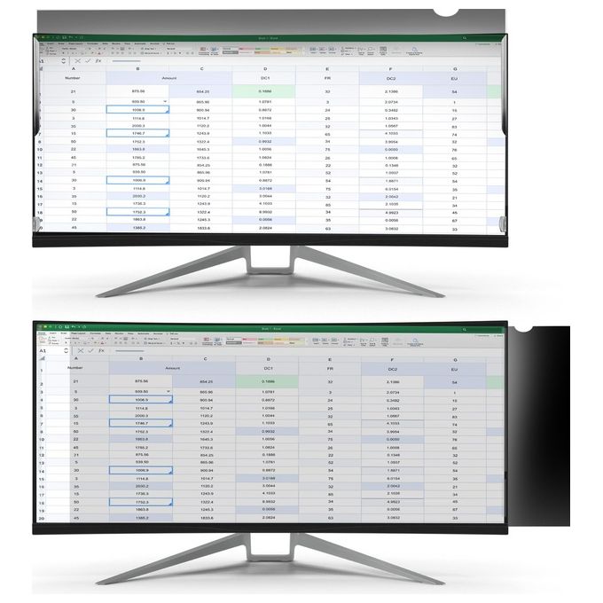 StarTech.com PRIVSCNMON34W Schermo Anti-Riflesso Filtro per la Privacy senza Bordi per Display 34