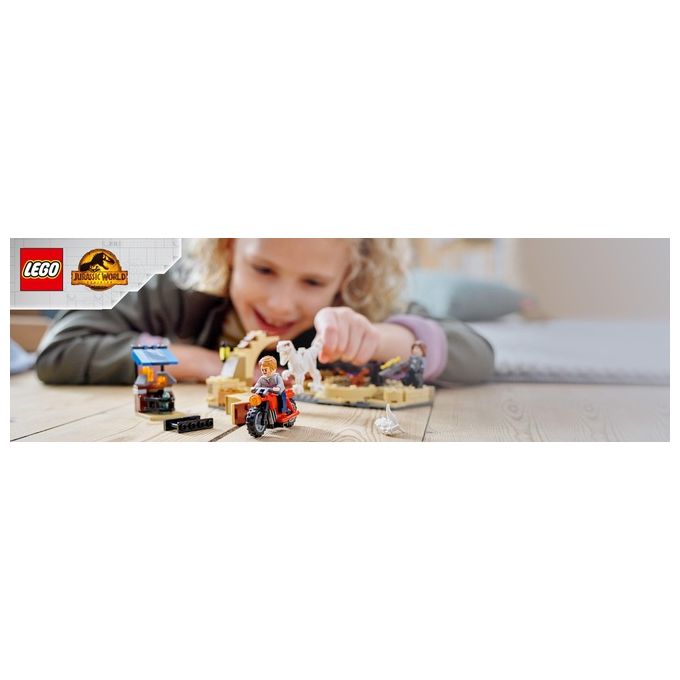 LEGO Jurassic World Atrociraptor: Inseguimento sulla Moto