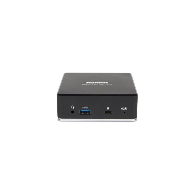 Hamlet HDKC-PD8000 Docking Doppia Interfaccia Usb-C e Usb-A Power Delivery 85W