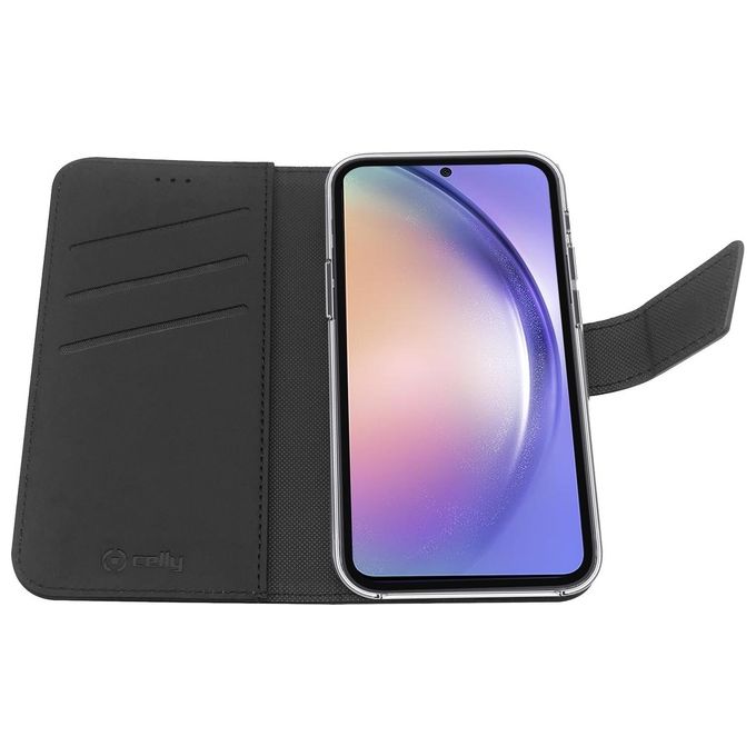 Celly Wally Case per Samsung Galaxy A54 5G Nero