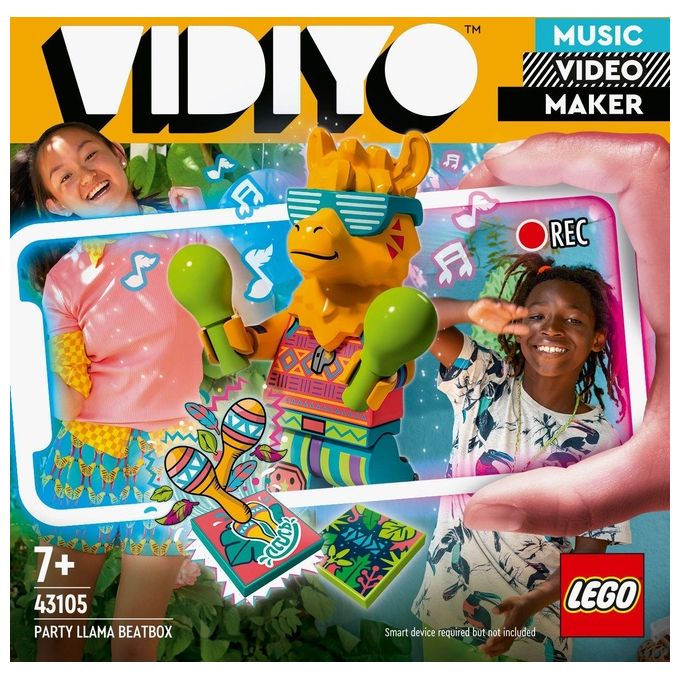 LEGO Vidiyo Party Llama BeatBox Creatore Video Musicali con Lama