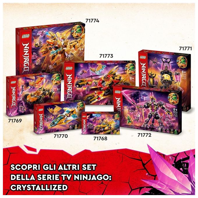 LEGO Il jet dragone d'oro di Zane