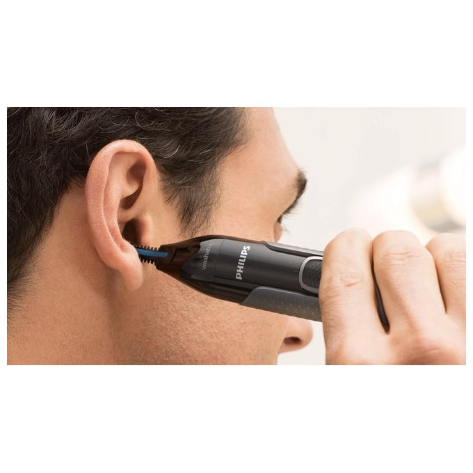 Philips NT3650-16 Series 3000 Rifinitore per Peli di Naso Orecchie e Sopracciglia