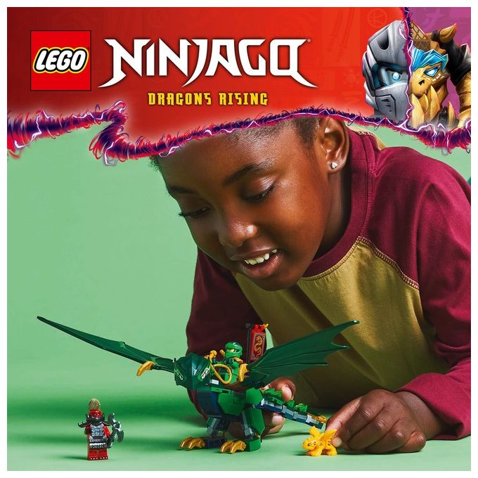 LEGO NINJAGO Drago della Foresta Verde di Lloyd - Figura Giocattolo Snodabile da Costruire Set con 2 Minifigure Armi e Cucciolo Dorato Giochi per Bambini e Bambine da 6 Anni Idea Regalo 71829