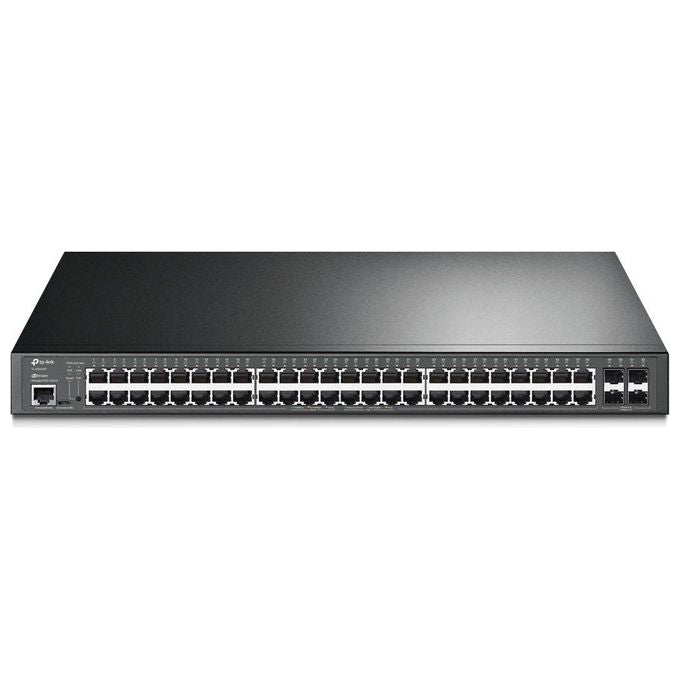 TP-Link TL-SG3452P Switch di Rete Gestito L2-L2 Gigabit Ethernet 10-100-1000 Supporto Power over Ethernet Nero