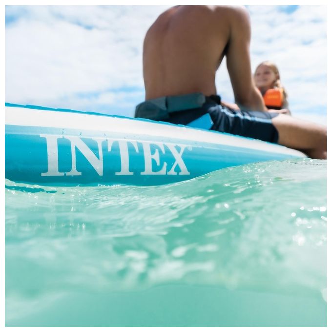 Intex 68241NP Aqua Quest 240 SUP con Pompa Manuale e Remo da 216 cm 244x76x13 cm