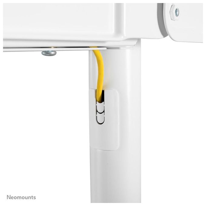 Newstar Mobile Flat Screen Floor Stand Height 160cm colore: Bianco