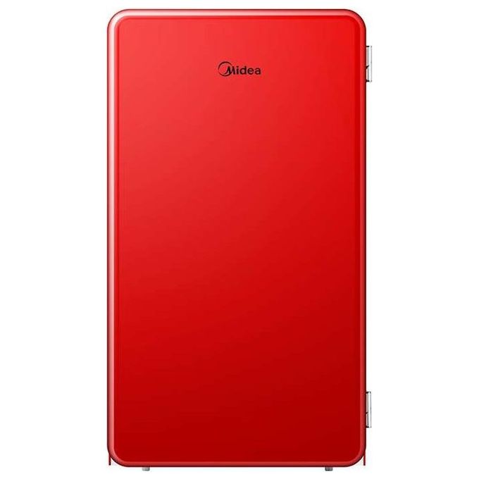 Midea MDRD142SLE32 Mini Frigo Frigobar Minibar Capacita' 93 Litri Classe energetica E Raffreddamento Statico colore Rosso
