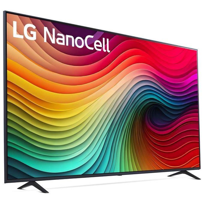 Lg 75NANO82T6B NanoCell Tv 75 pollici 4K 3 HDMI Smart TV 2024 Webos