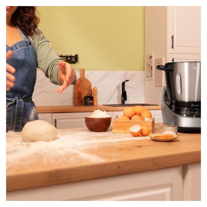 Cecotec Multicooker Mambo Touch con Caraffa Habana Robot da Cucina 1600W 3,3 Litri 37 Funzioni Inox Nero