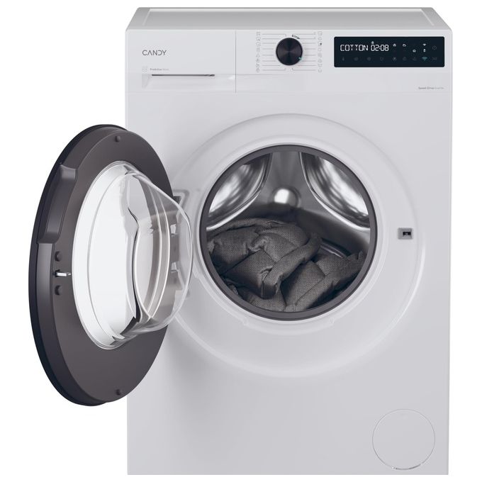 Candy BR 48B6-S ProWash 500 Lavatrice Frontale 8 Kg 1400 rpm Classe A Wi-Fi Inverter 16 Programmi (85x60x53 cm) colore Bianco