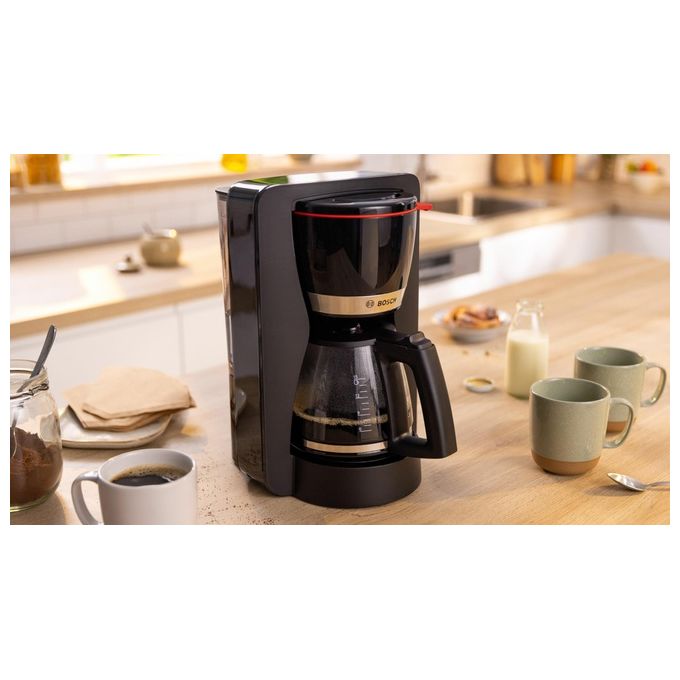 Bosch TKA4M233 Macchina da Caffe' Americano 1200W con Caraffa in Vetro
