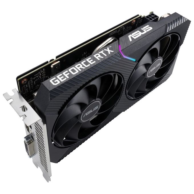 ASUS Dual NVIDIA GeForce RTX 3050 V2 OC Edition Scheda Grafica, 8 GB GDDR6 128-bit 14 Gbps PCIE 4.0, GPU Tweak III, DUAL-RTX3050-O8G-V2
