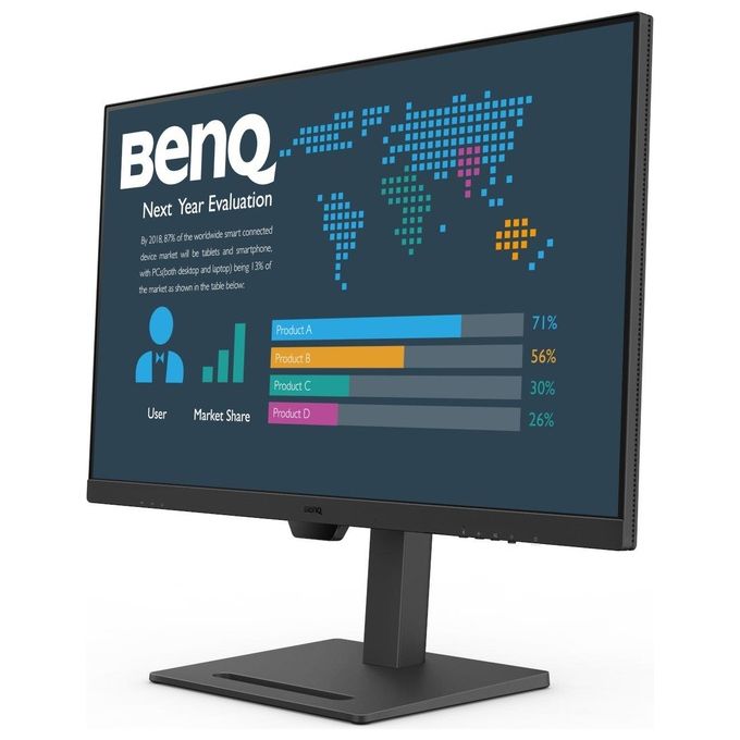 BENQ BL2490 Monitor PC 23.8'' 1920x1080 Pixel Full HD Nero 3 anni di garanzia