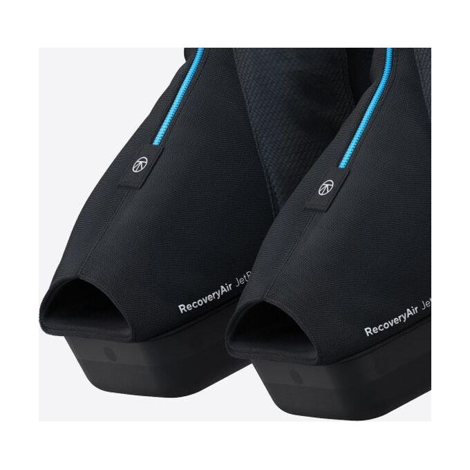 Therabody RecoveryAir JetBoots - Stivali da massaggio ad aria a compressione sequenziale per piedi e gambe per la circolazione e il recupero atletico (Small)