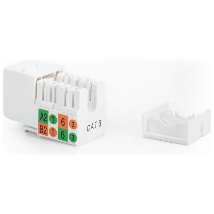 Digitus inserto jack utp rj45 8 poli cat 5e (frutto)