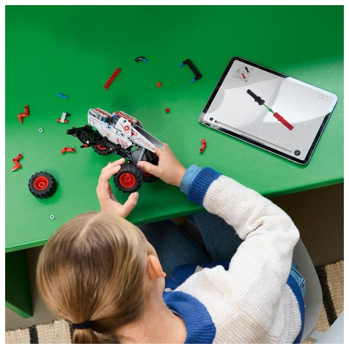 Lego 42200 Technic Monster Jam ThunderROARus Pull Back Set di Costruzioni 232 Pezzi 7 Anni colore Multicolore