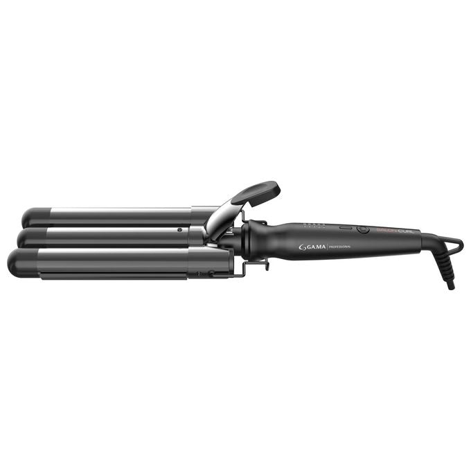Ga.Ma Arricciacapelli Triferro Salon Curl Nero e Argento